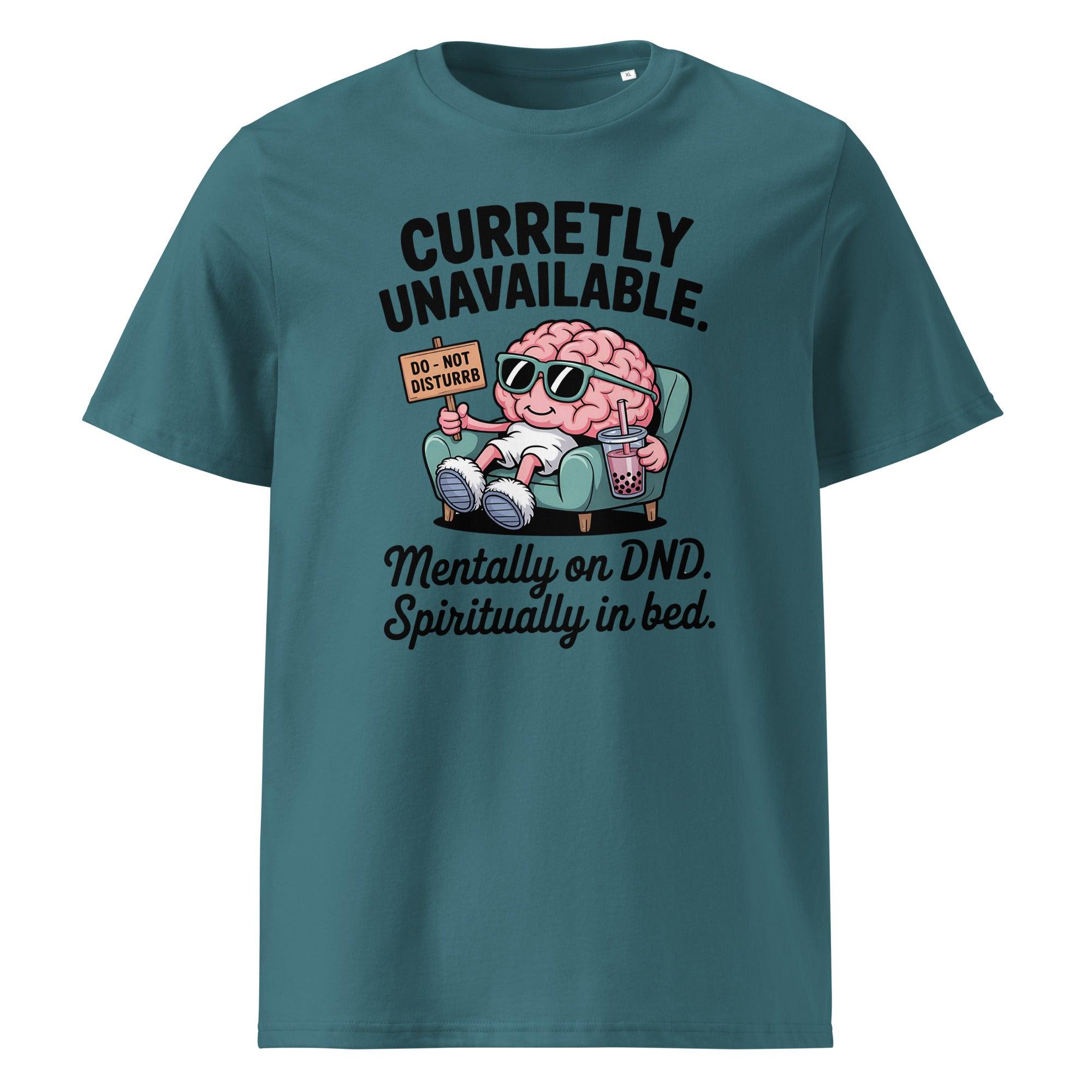 'Currently Unavailable' Organic T-Shirt - Briadanna