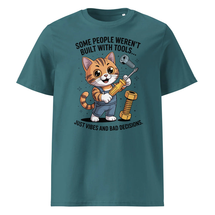 Cute Cat Missing Tools Tee - Briadanna