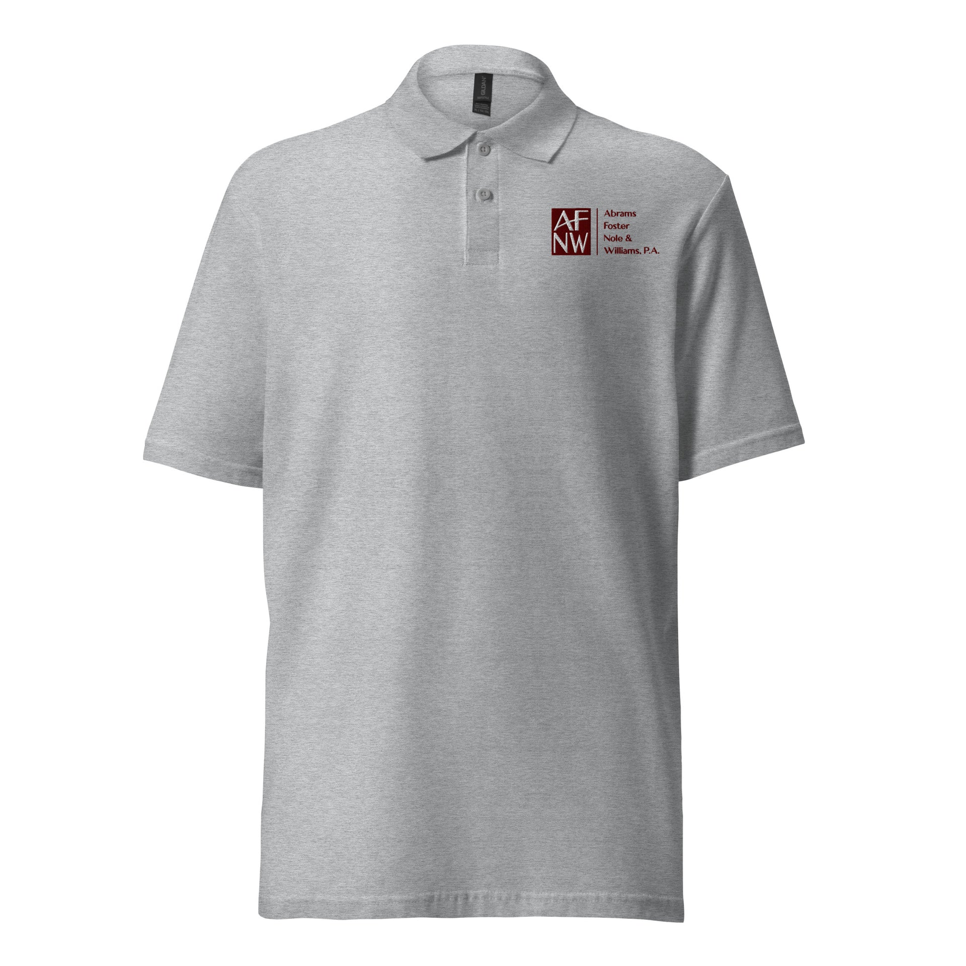 Embroidered AFNW Unisex Pique Polo Shirt