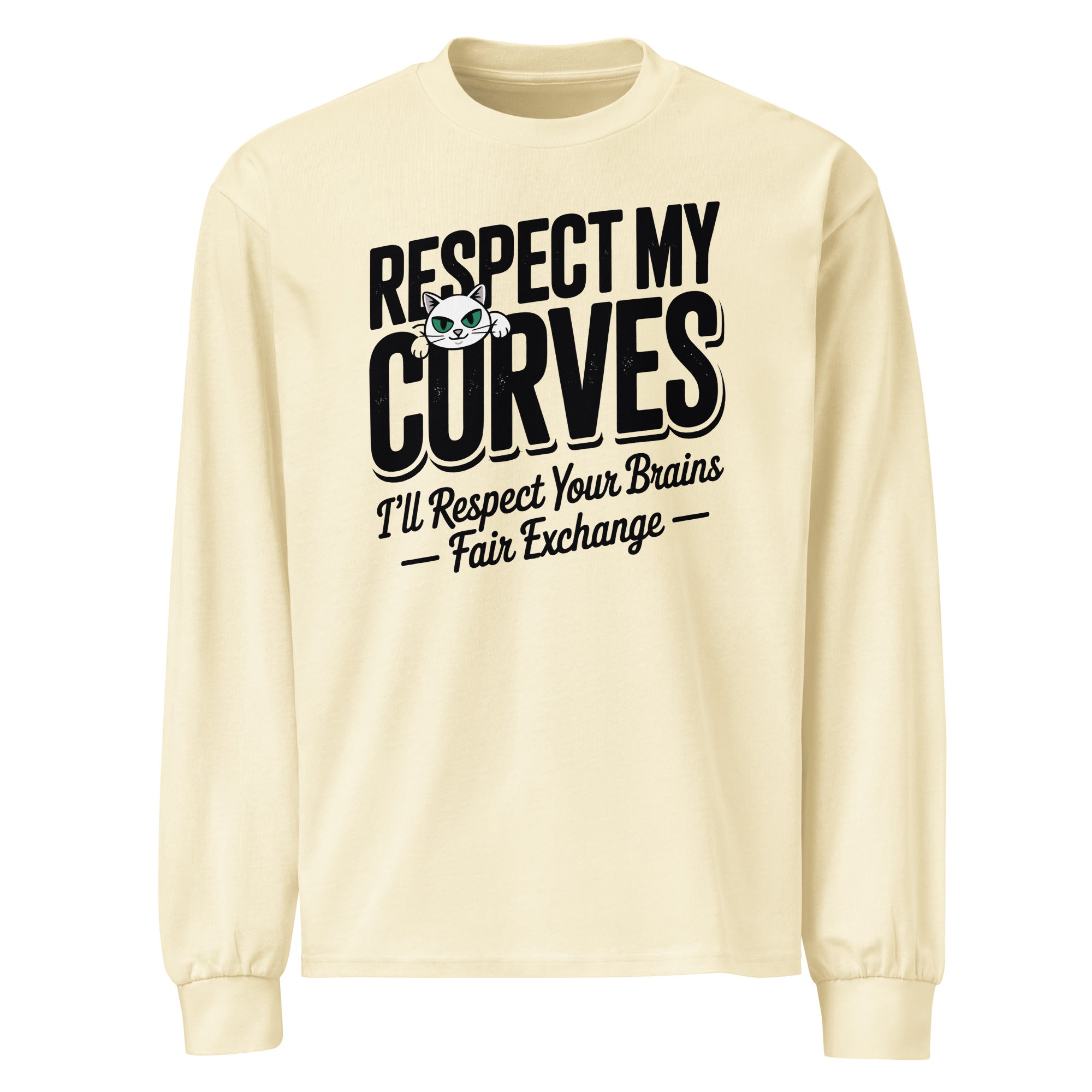 Premium heavyweight long sleeve shirt - Briadanna