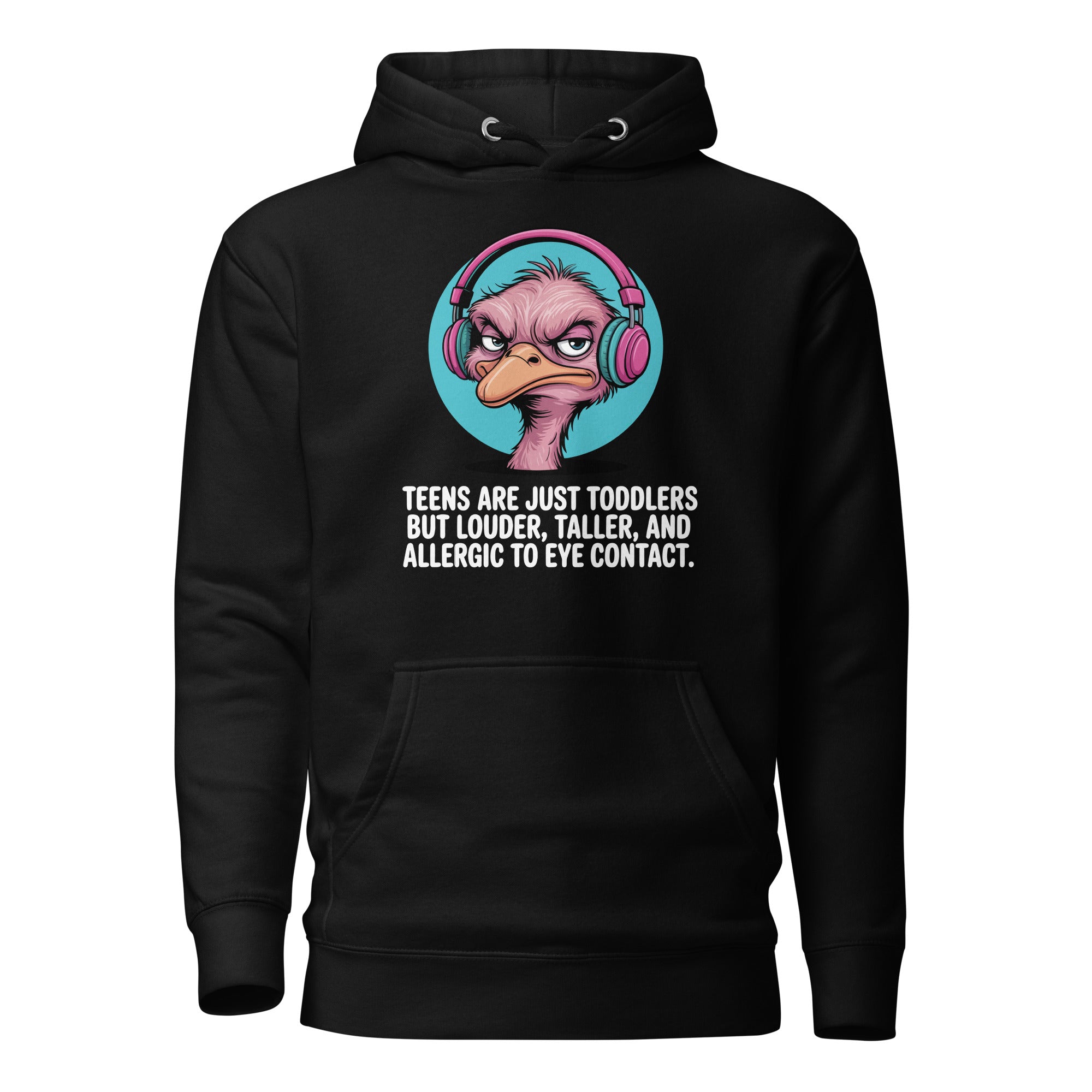 Teens Ostrich Music Hoodie - Briadanna