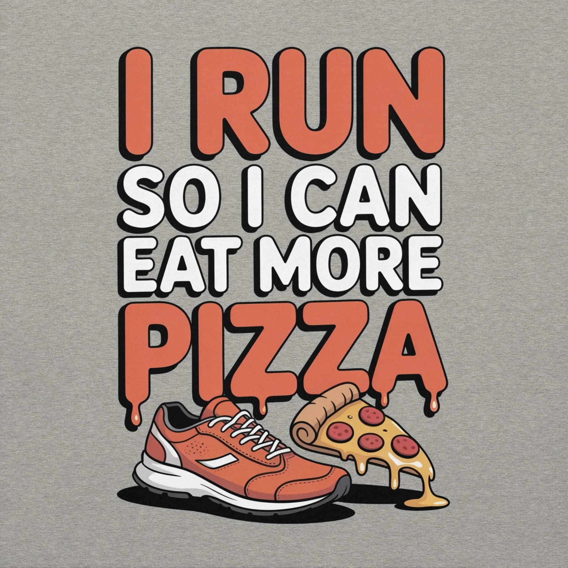 Pizza Lover's Fleece Hoodie - Briadanna