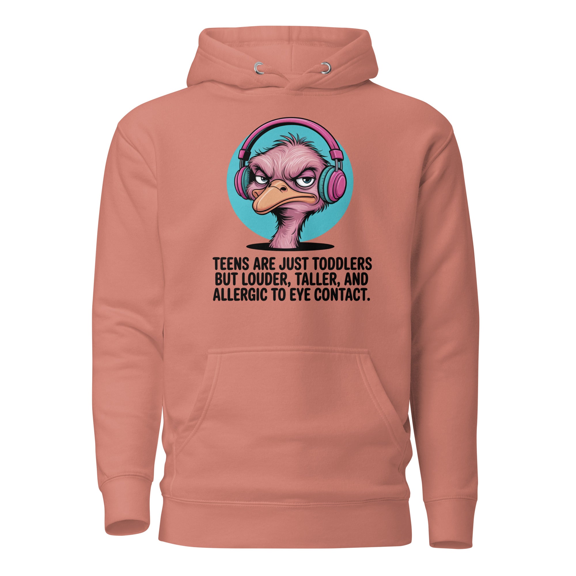 Teens Ostrich Music Hoodie - Briadanna