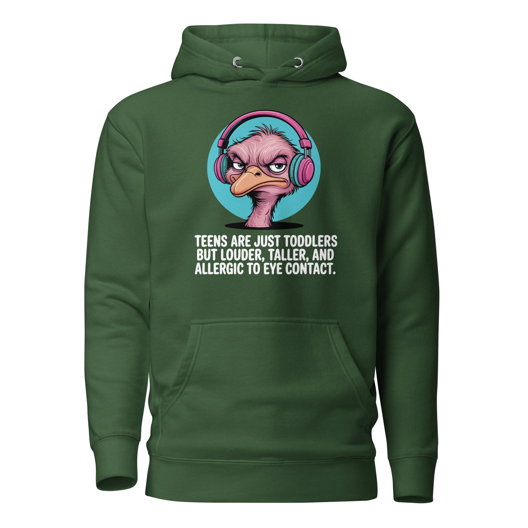 Teens Ostrich Music Hoodie - Briadanna