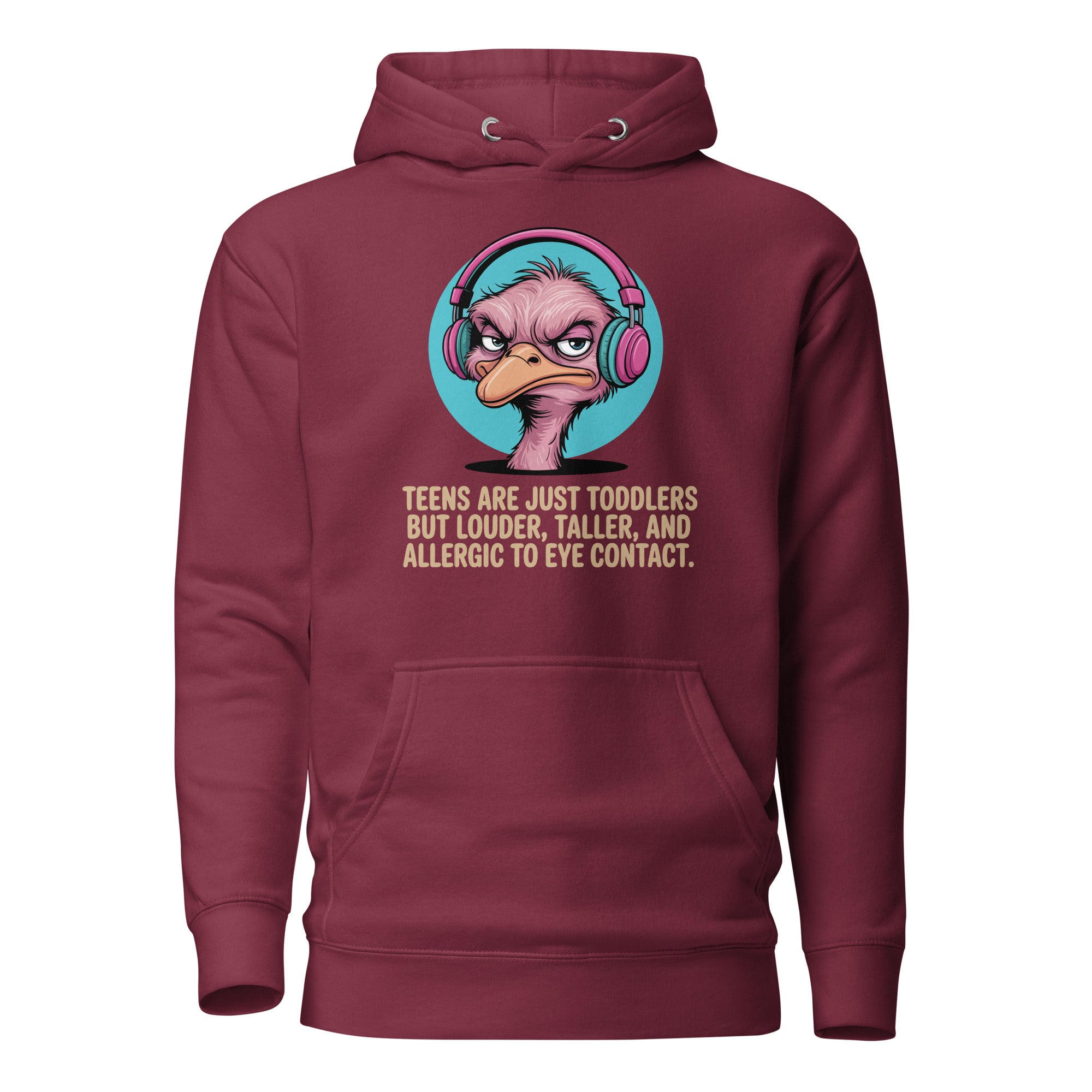 Teens Ostrich Music Hoodie - Briadanna