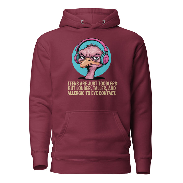 Teens Ostrich Music Hoodie - Briadanna