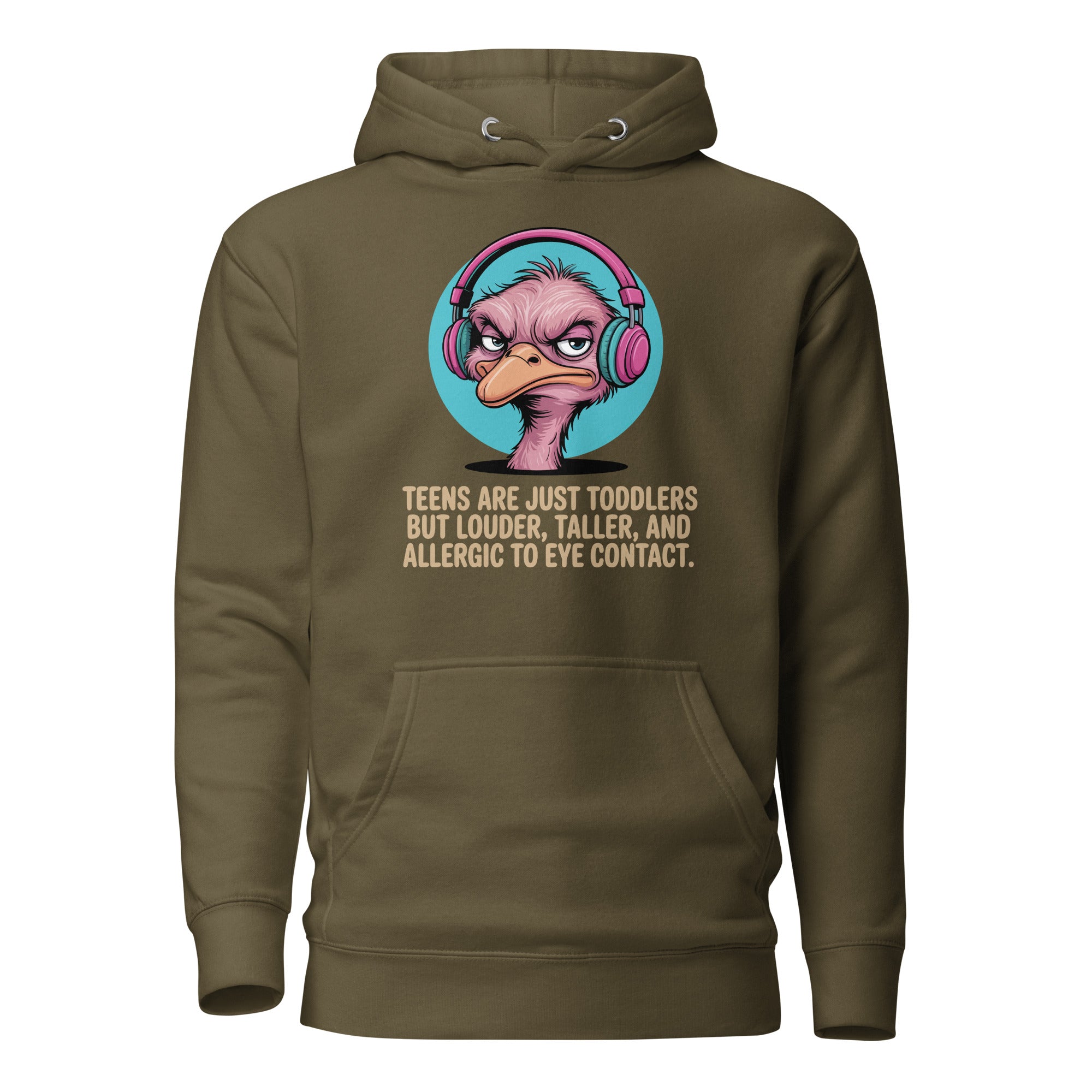 Teens Ostrich Music Hoodie - Briadanna