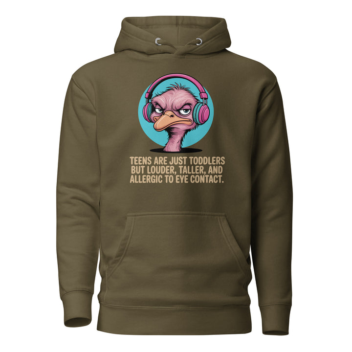 Teens Ostrich Music Hoodie - Briadanna