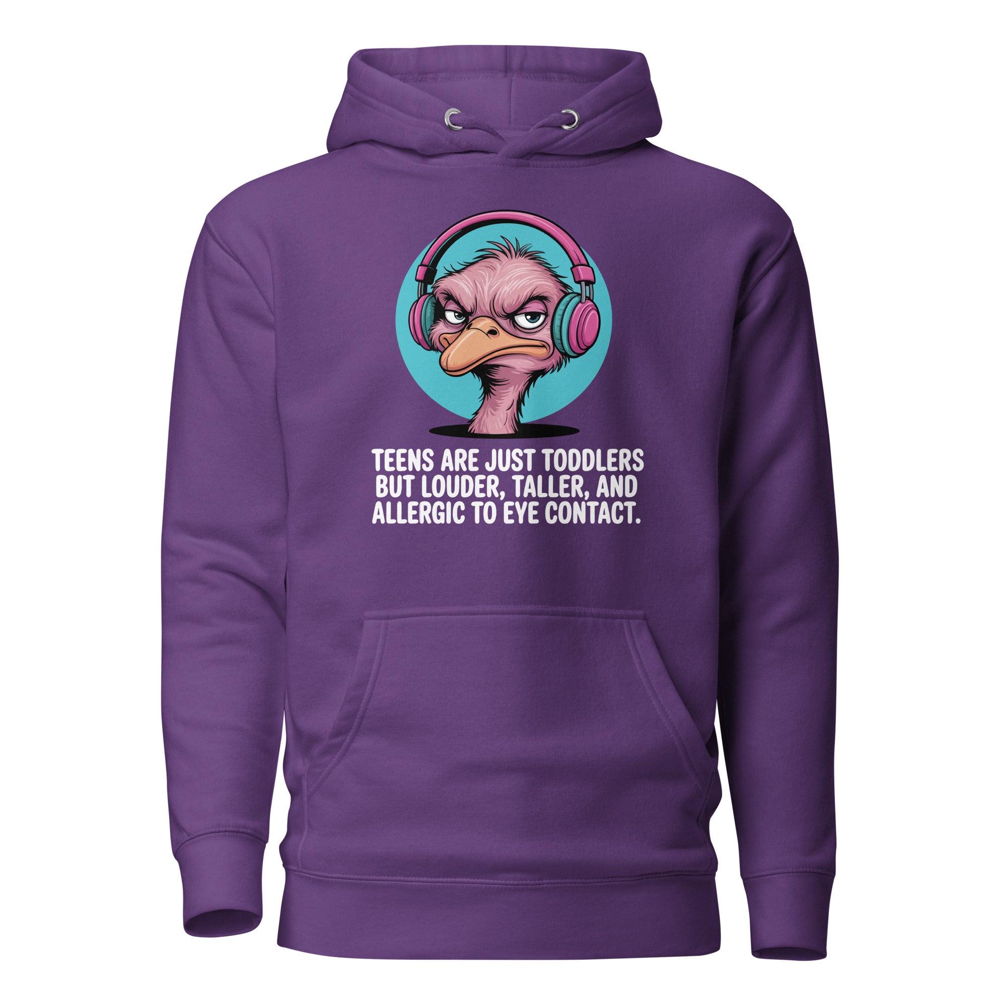 Teens Ostrich Music Hoodie - Briadanna