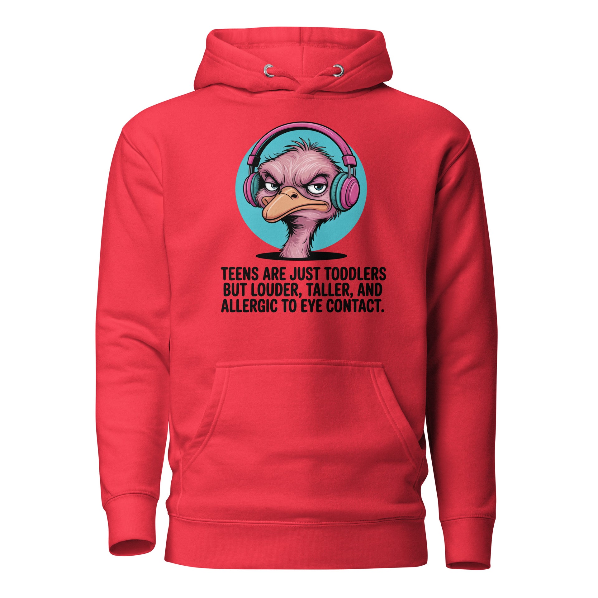 Teens Ostrich Music Hoodie - Briadanna
