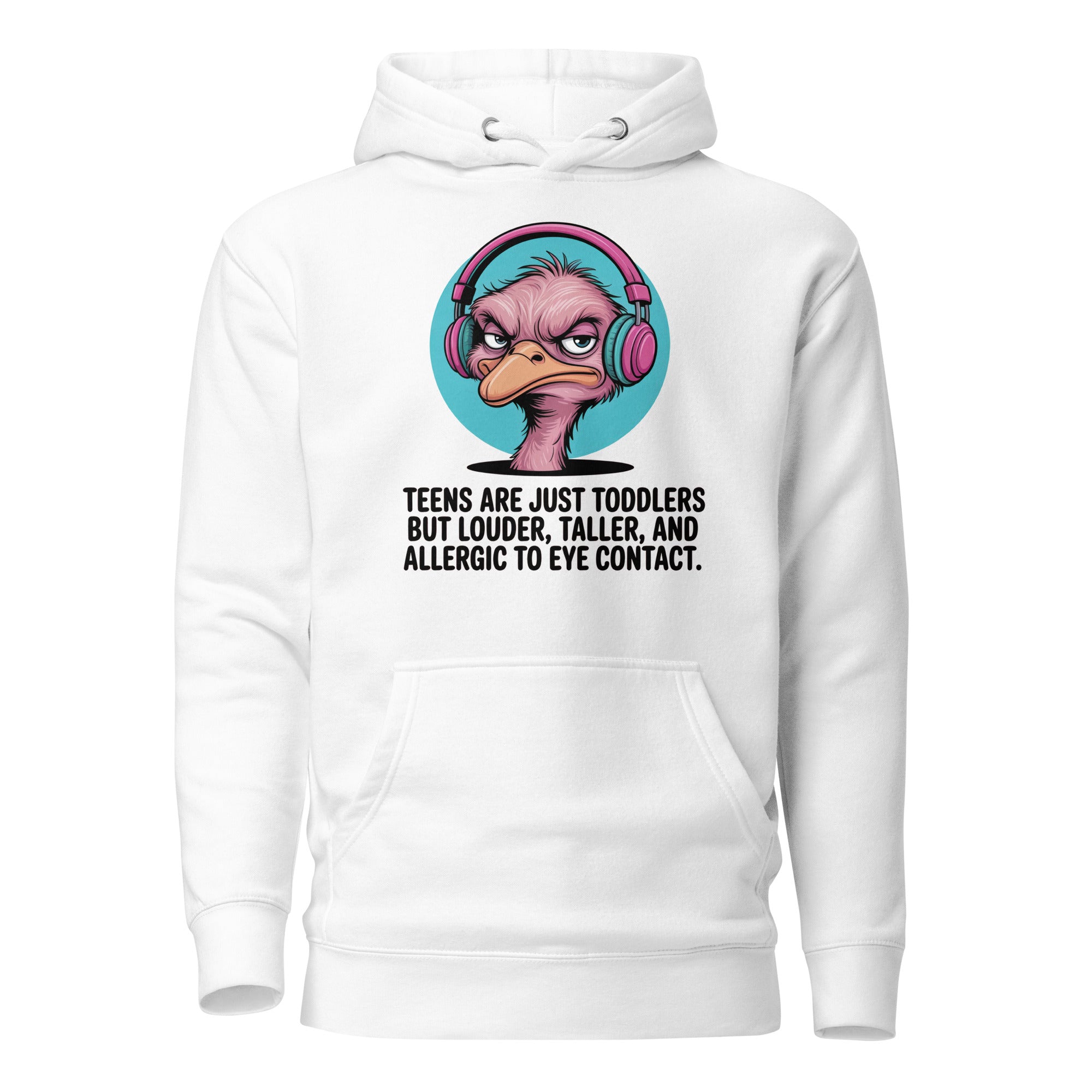 Teens Ostrich Music Hoodie - Briadanna