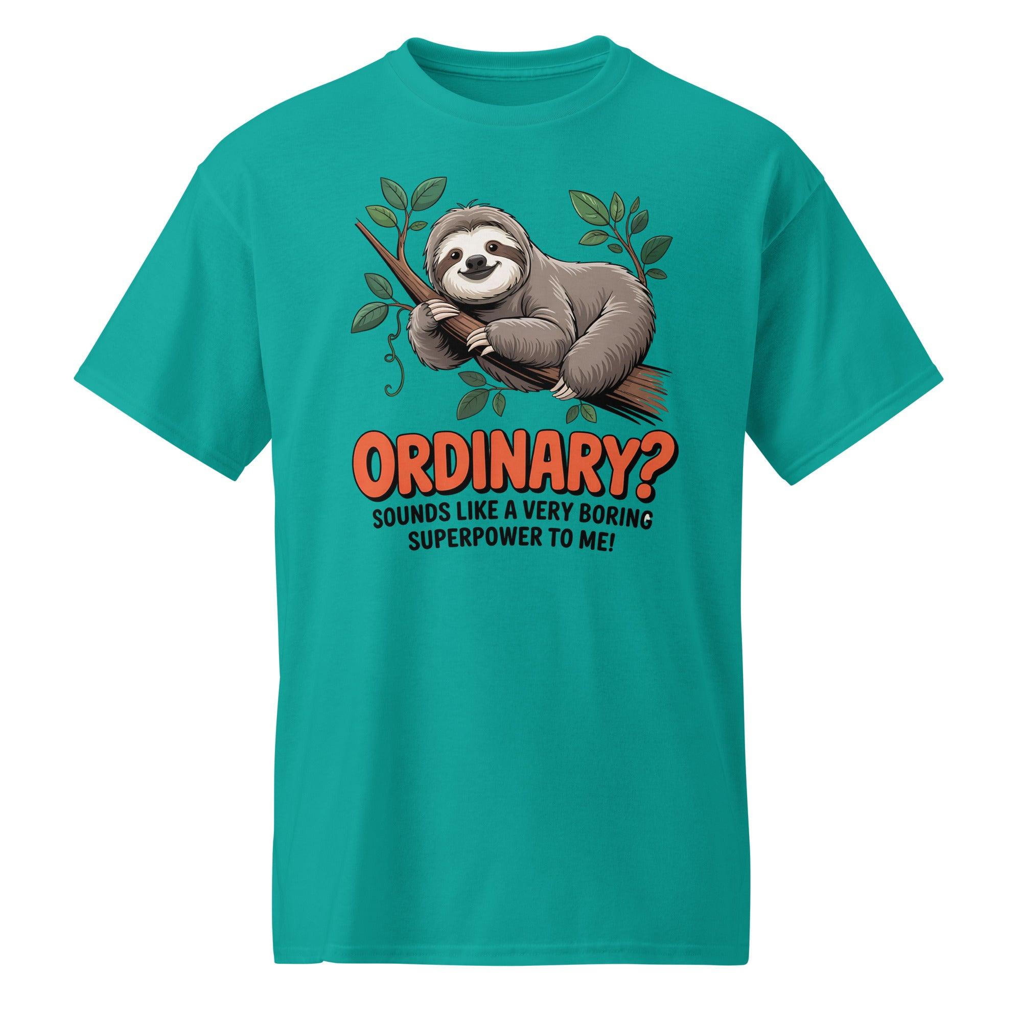Funny Sloth 'Ordinary?' Tee - Briadanna