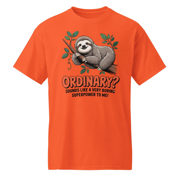 Funny Sloth 'Ordinary?' Tee - Briadanna