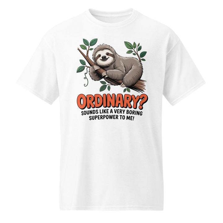 Funny Sloth 'Ordinary?' Tee - Briadanna
