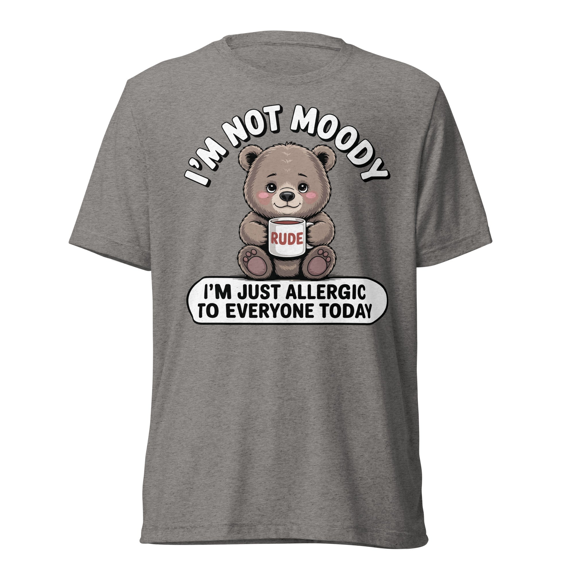 Funny Mood Bear T-Shirt - Briadanna