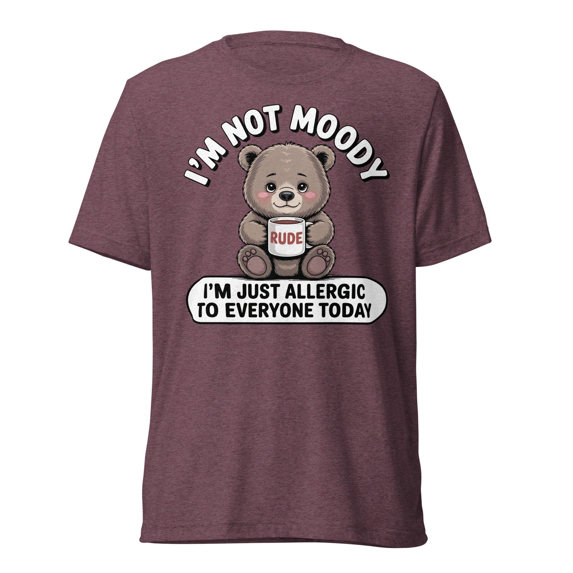 Funny Mood Bear T-Shirt - Briadanna