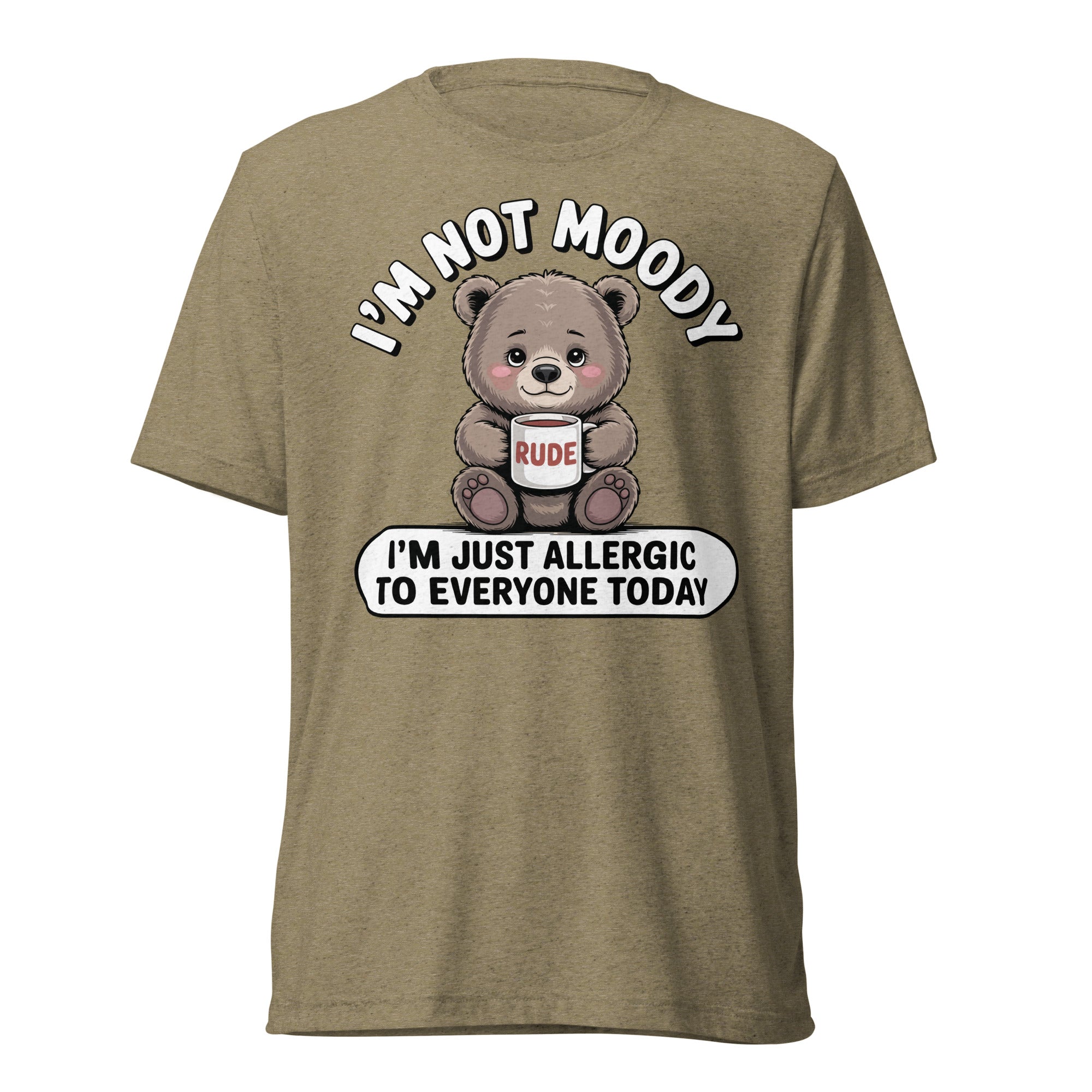 Funny Mood Bear T-Shirt - Briadanna
