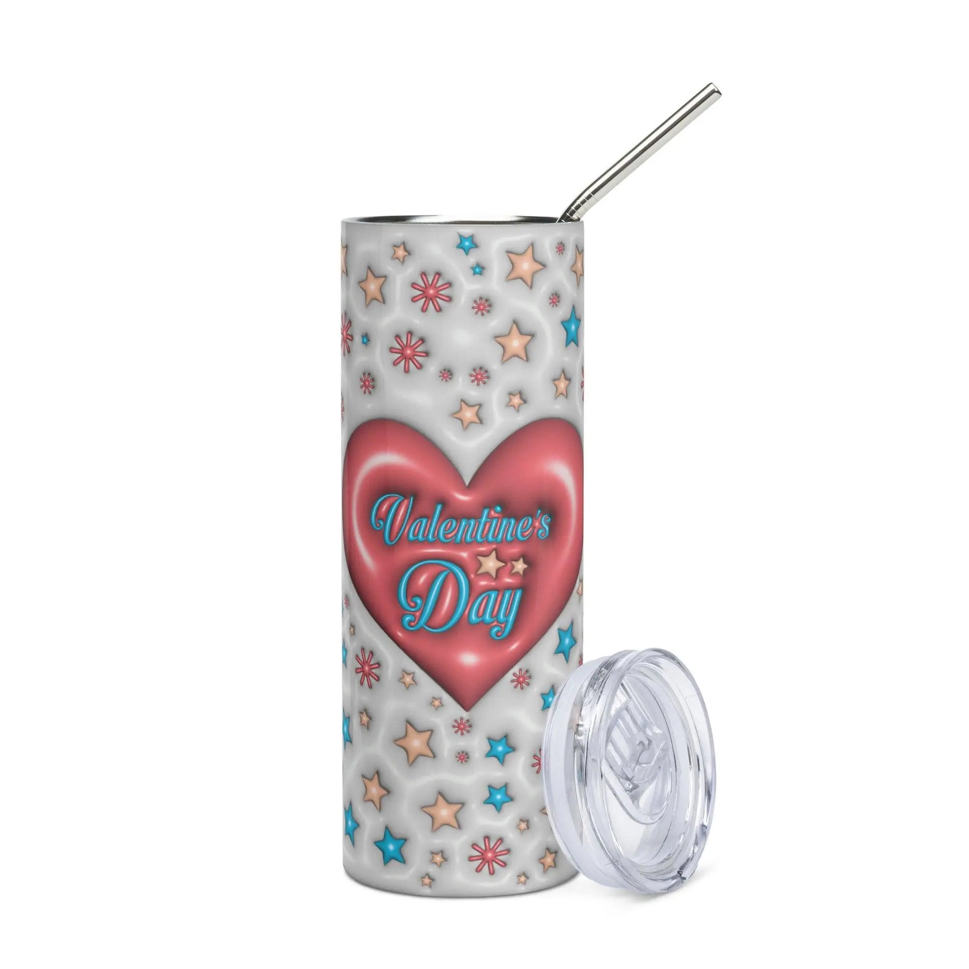 Valentine's Day 3D Inflated Tumbler - Briadanna