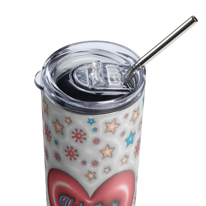 Valentine's Day 3D Inflated Tumbler - Briadanna