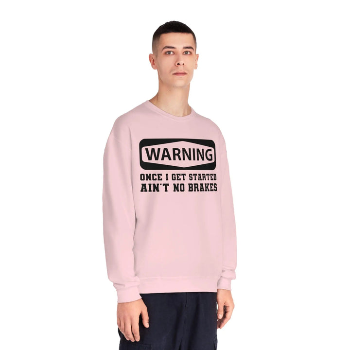 Warning Crewneck Sweatshirt - Briadanna