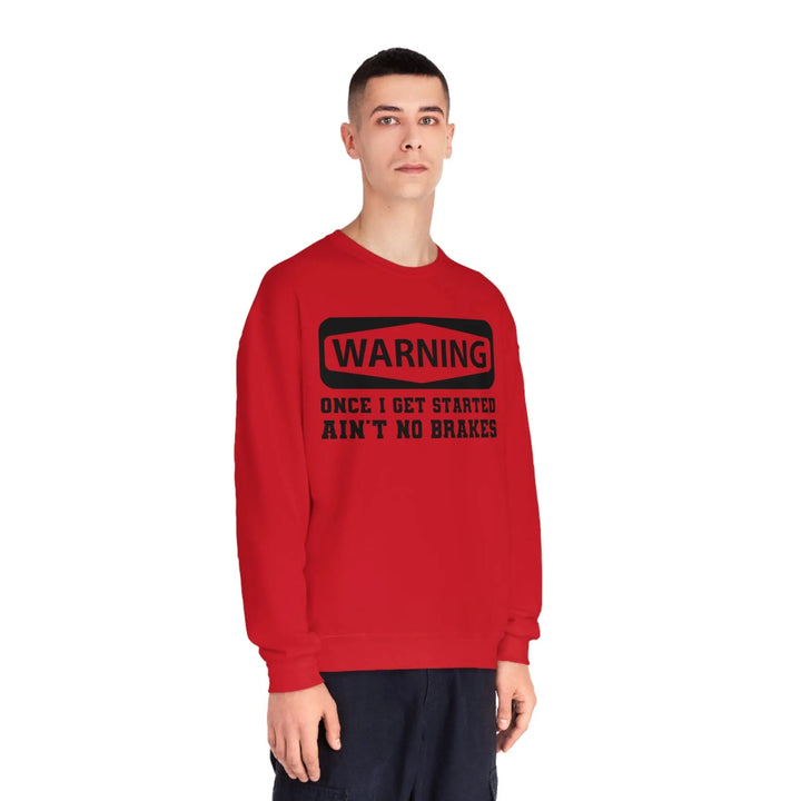 Warning Crewneck Sweatshirt - Briadanna