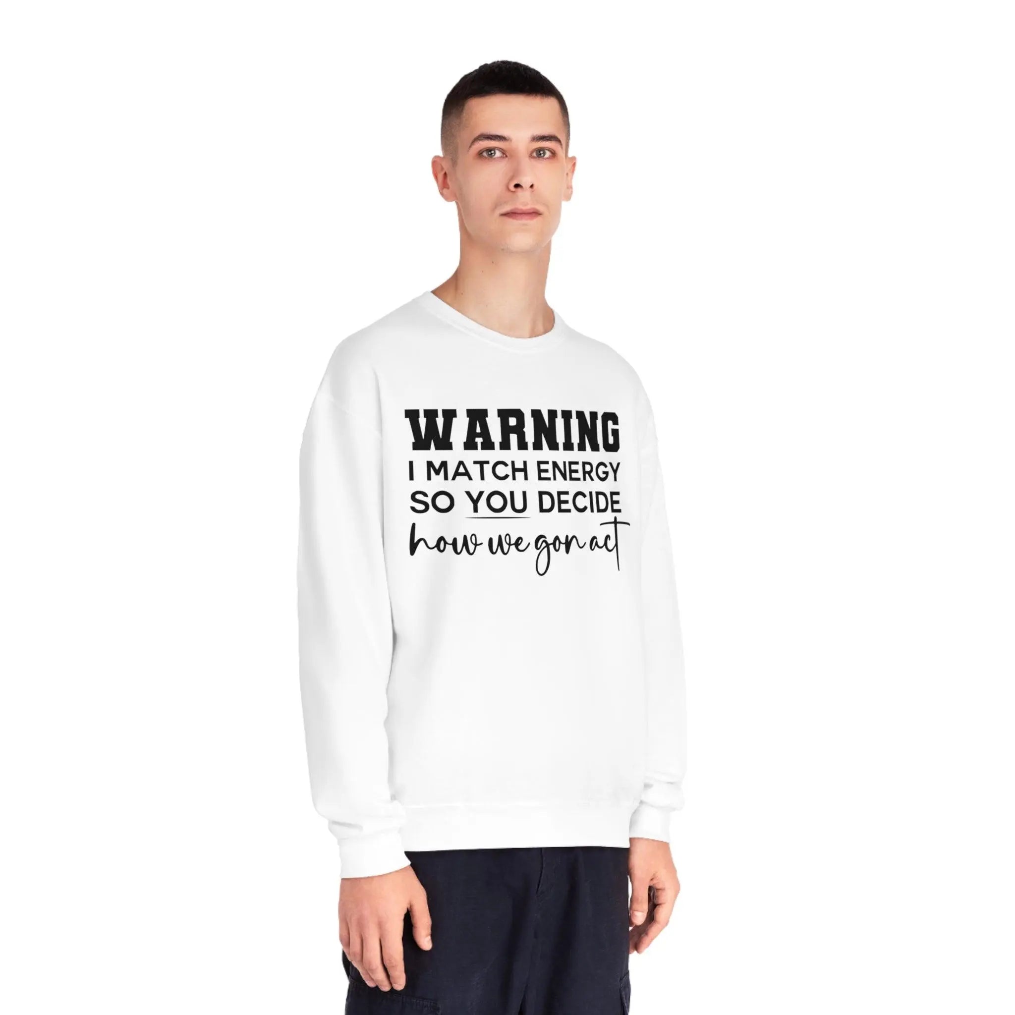 Warning II Crewneck Sweatshirt - Briadanna