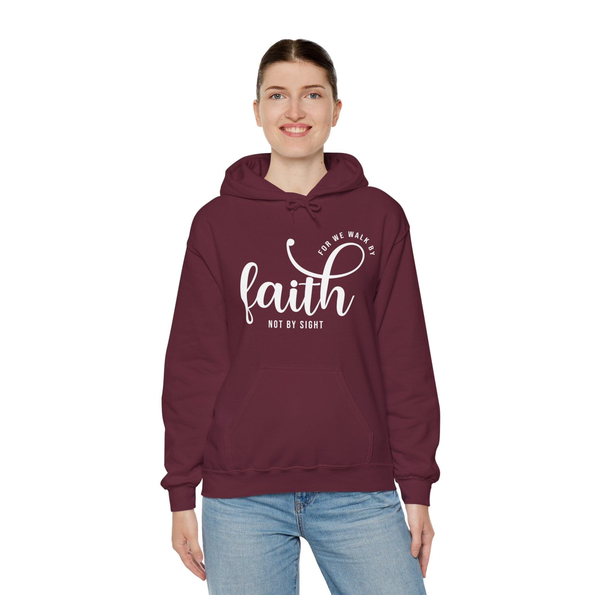 We Walk By Faith Sweatshirt - Briadanna