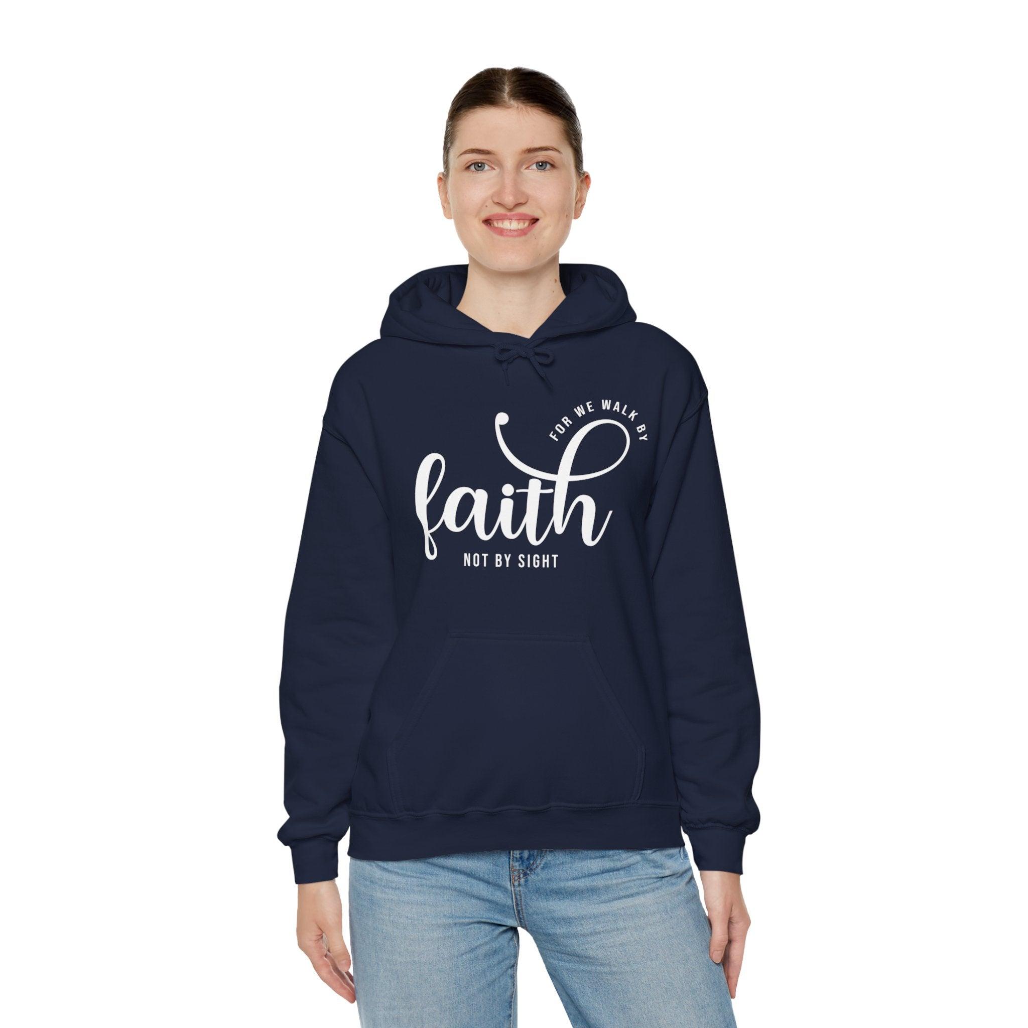 We Walk By Faith Sweatshirt - Briadanna