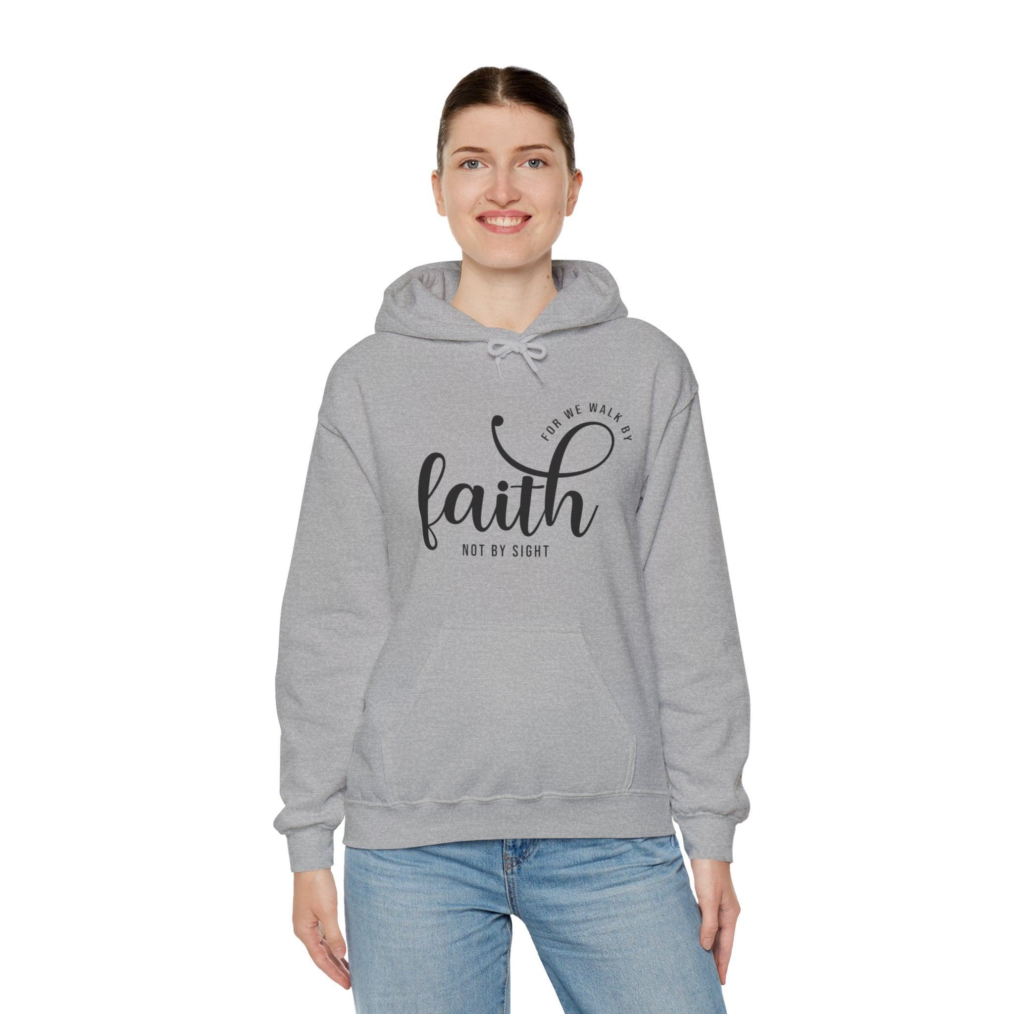 We Walk By Faith Sweatshirt - Briadanna