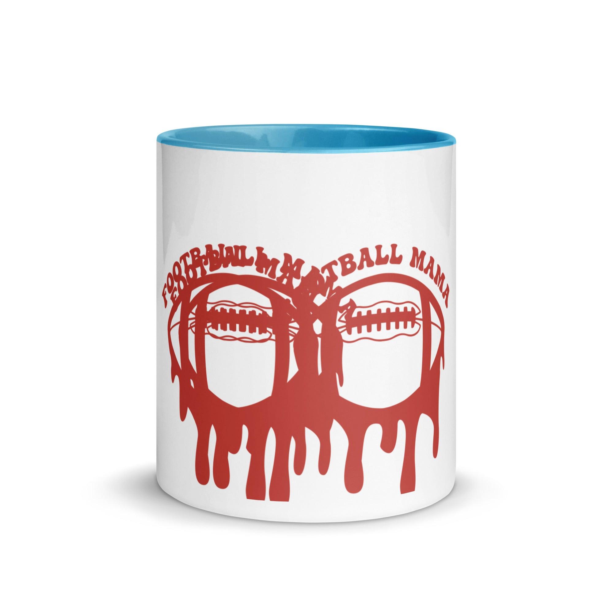 Football Mama Colored Mug - Briadanna