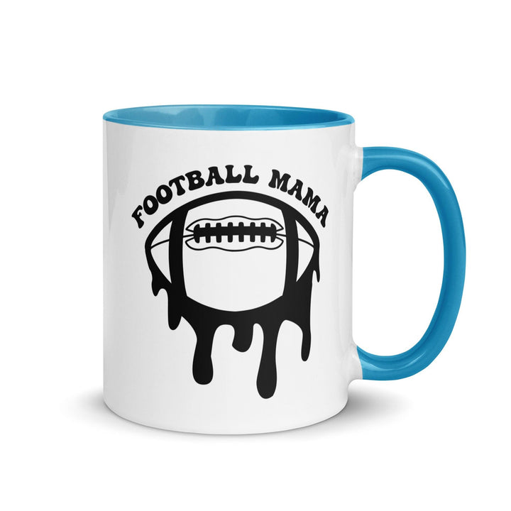 Football Mama Colored Mug - Briadanna