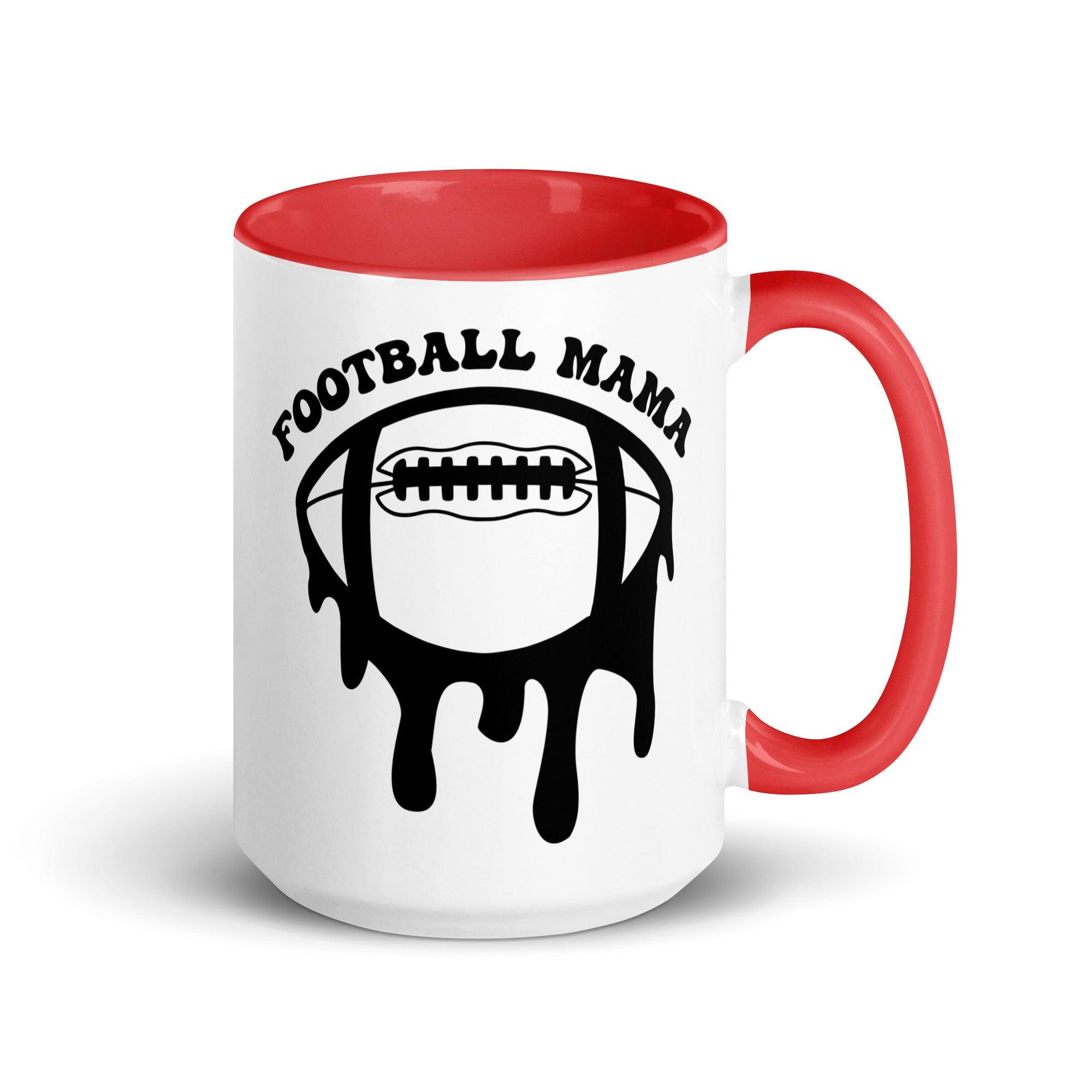 Football Mama Colored Mug - Briadanna