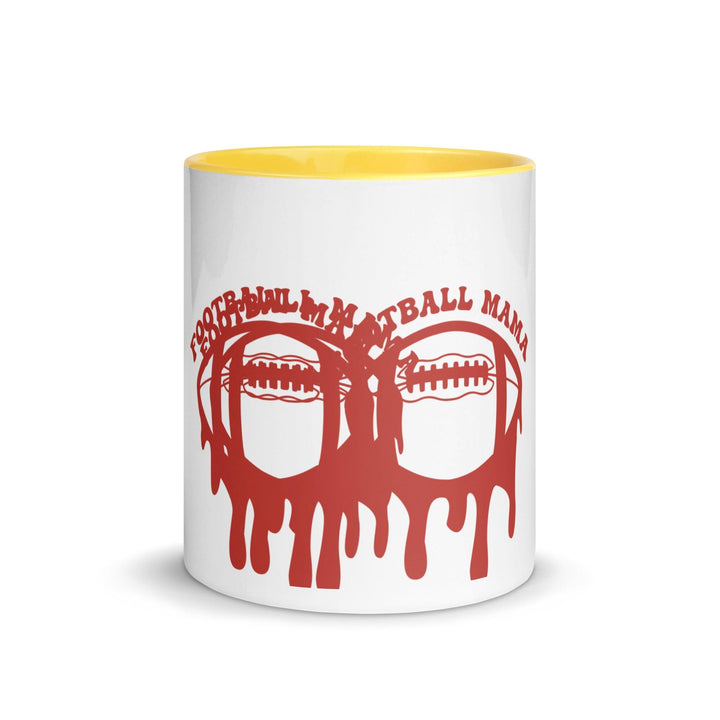 Football Mama Colored Mug - Briadanna