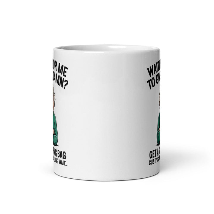 Give a Damn Funny Ceramic Mug - Briadanna