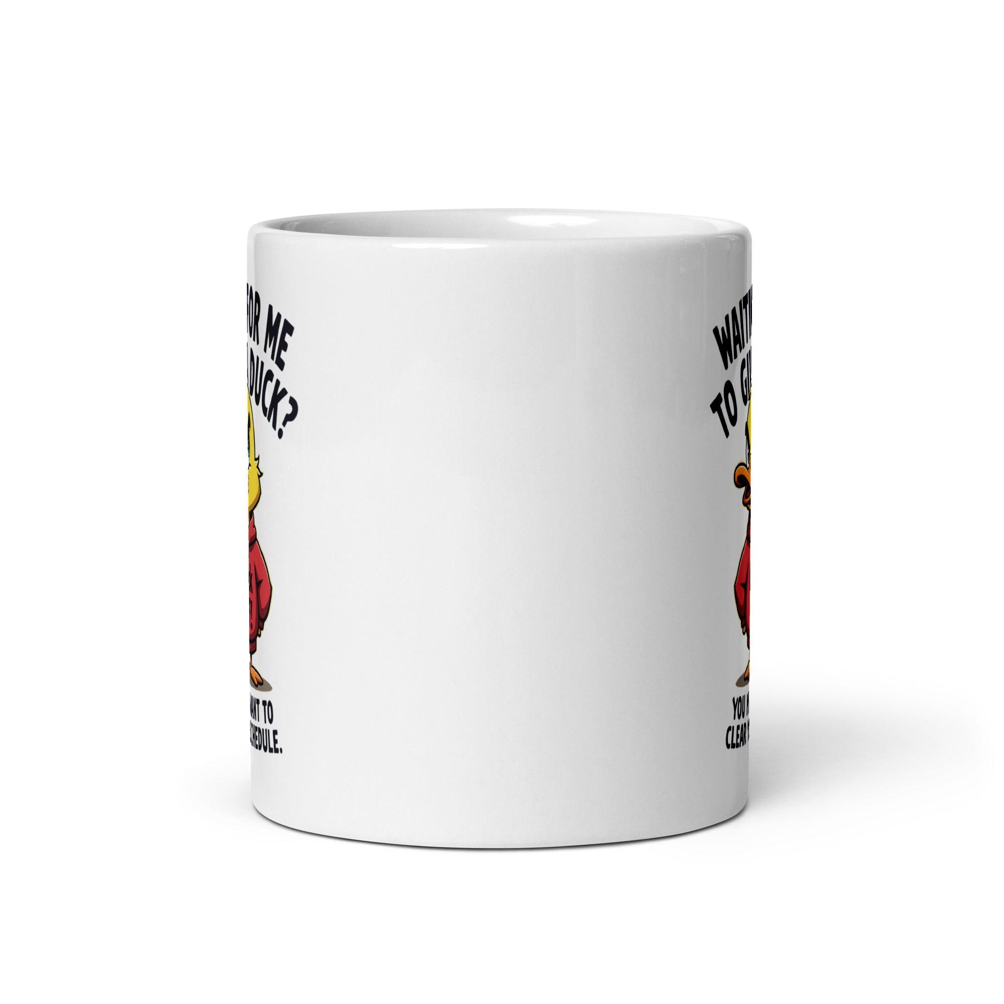 Funny Duck Ceramic Mug - Briadanna