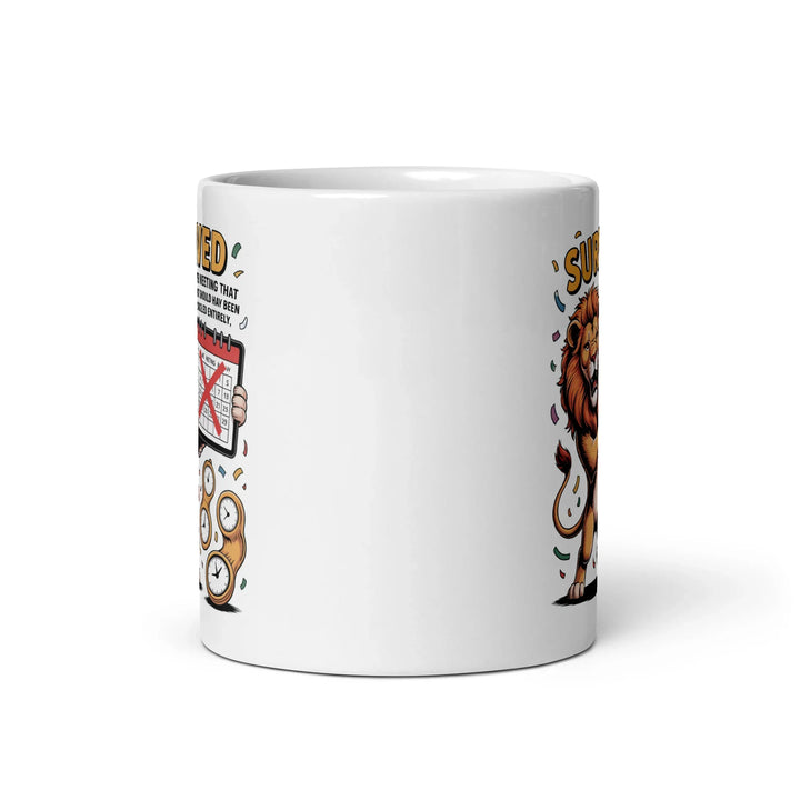 Survived Meeting Lion Mug - Briadanna