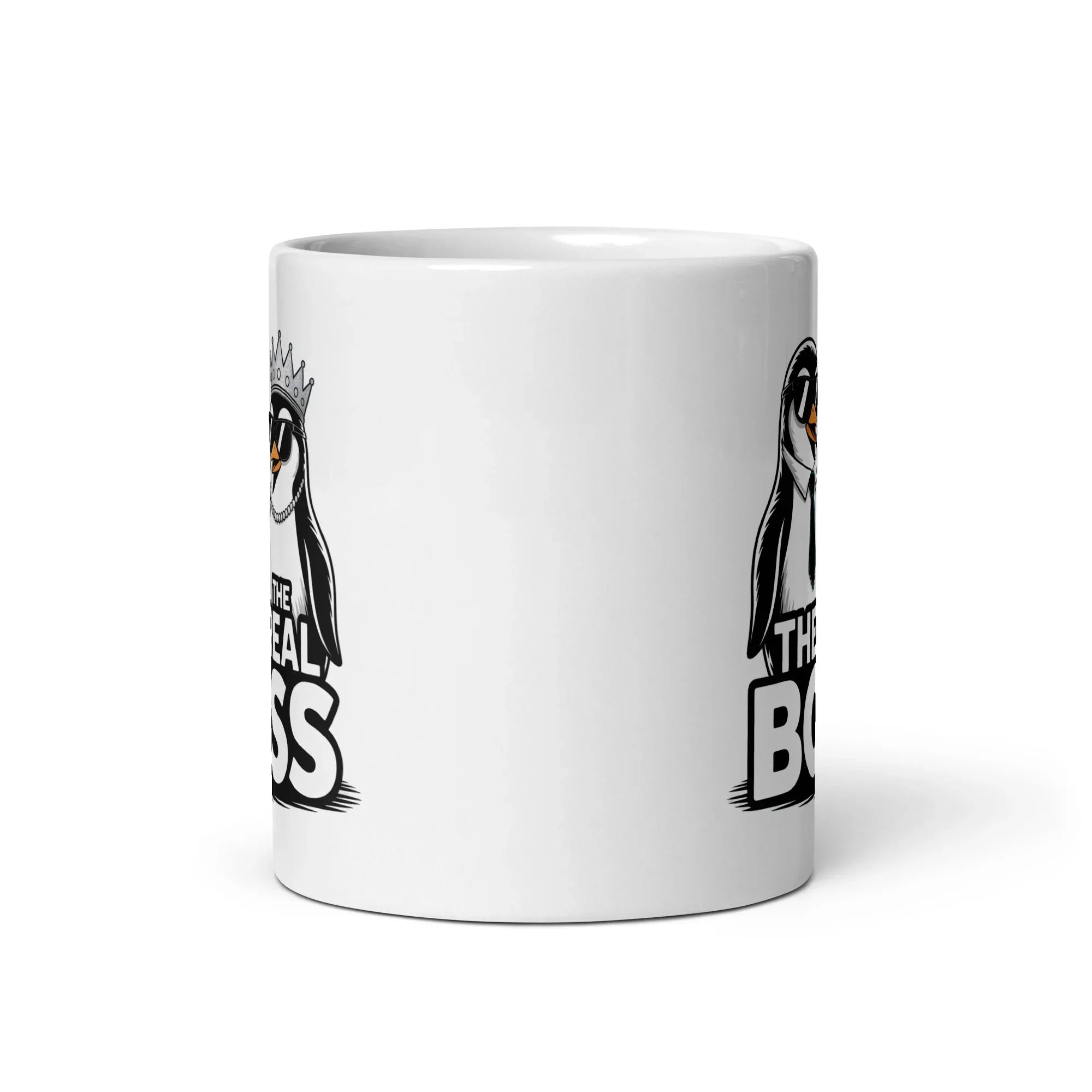 Penguin Boss Ceramic Mug - Briadanna