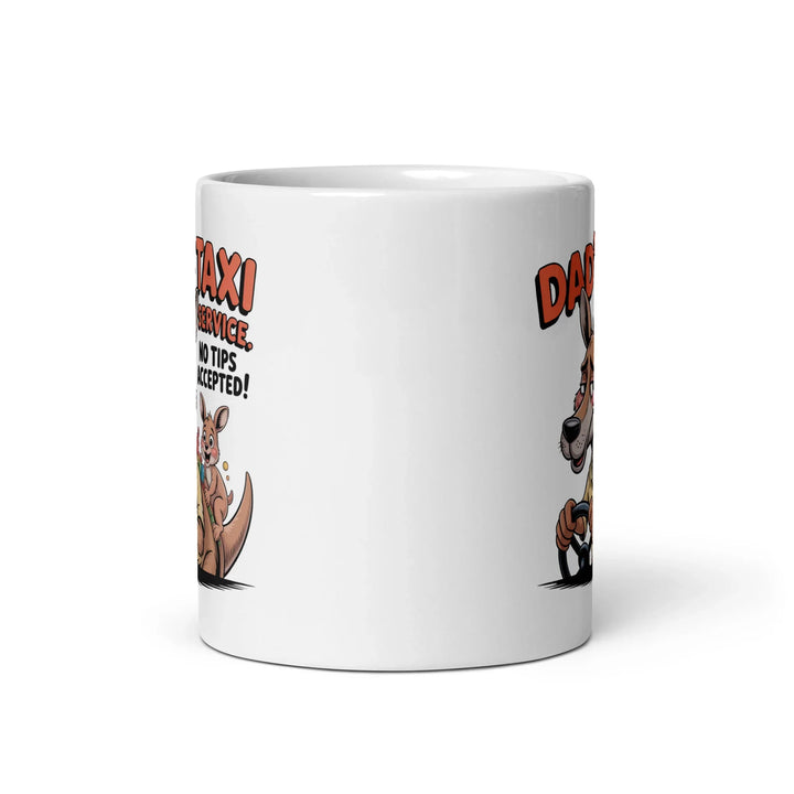 Funny "Dad's Taxi" Ceramic Mug - Briadanna