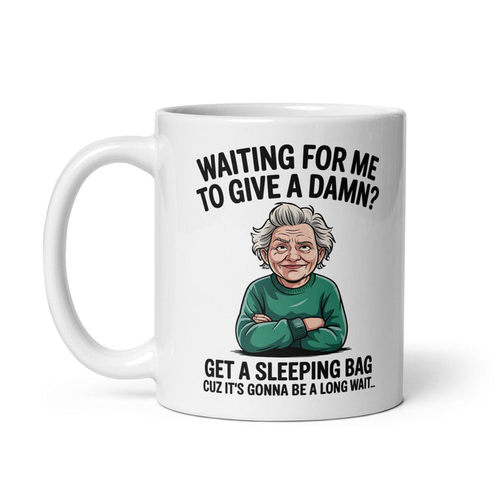 Give a Damn Funny Ceramic Mug - Briadanna