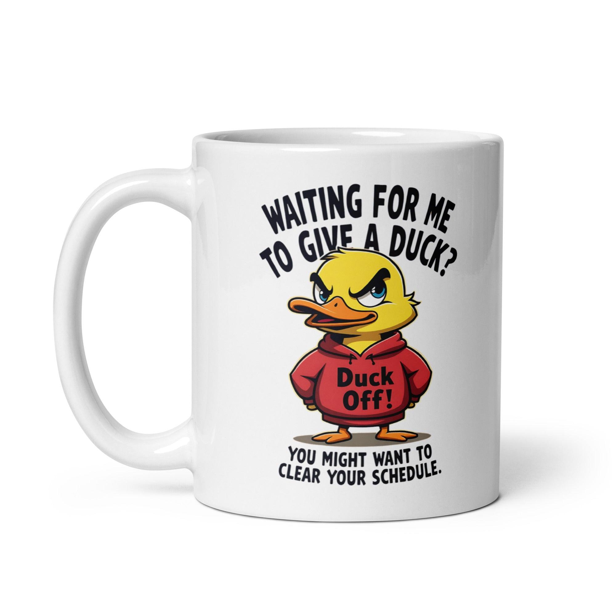 Funny Duck Ceramic Mug - Briadanna