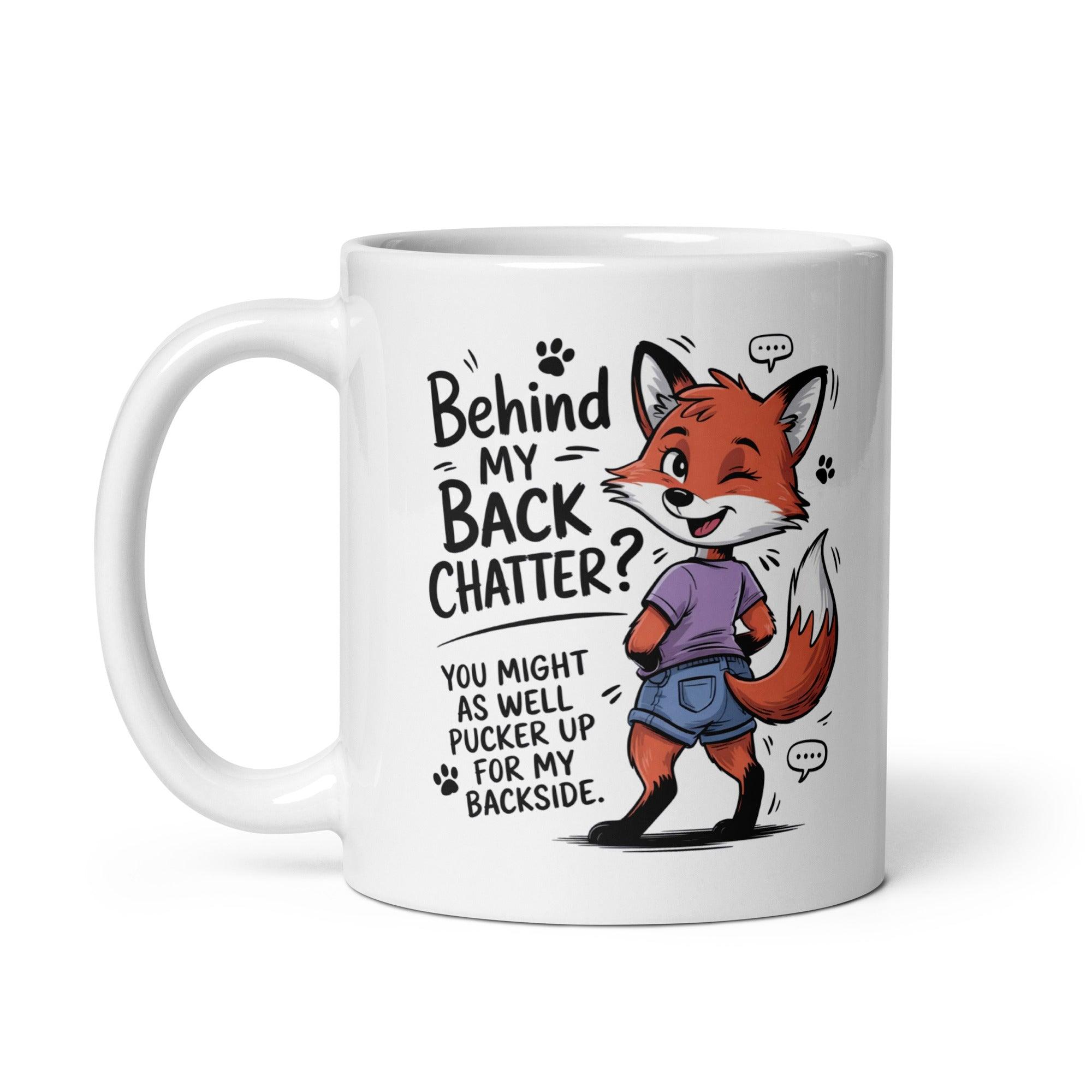Funny Fox Glossy Ceramic Mug - Briadanna
