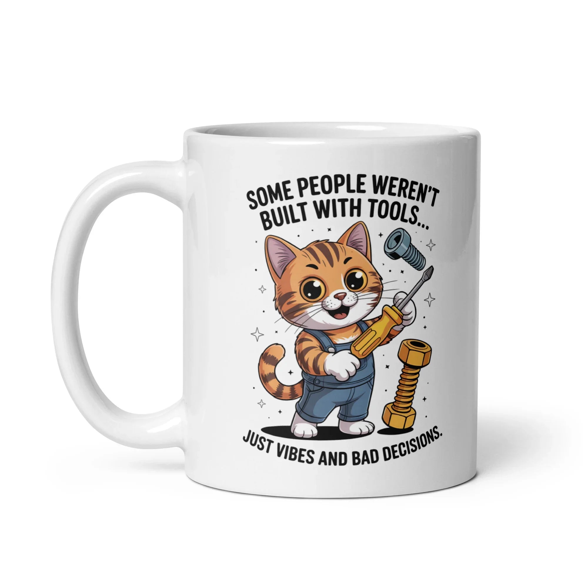Fun Cute Cat Coffee Mug - Briadanna