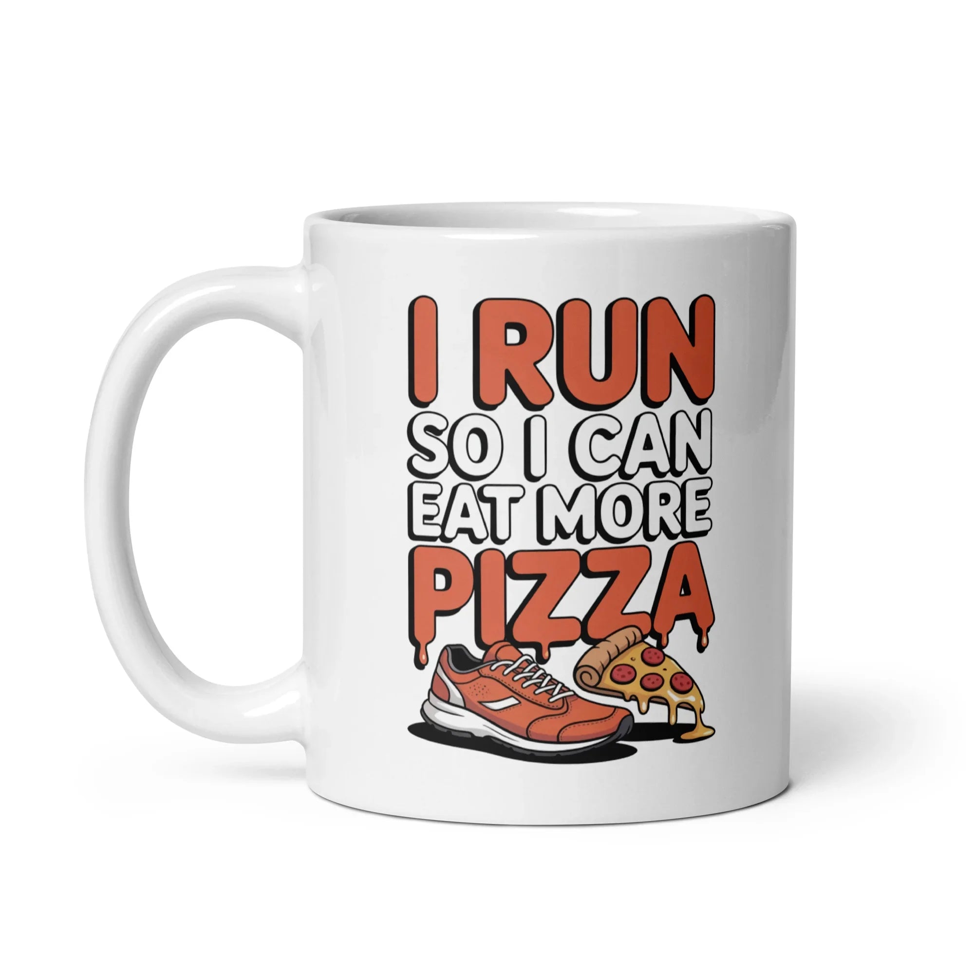 Funny Pizza Lover's Ceramic Mug - Briadanna