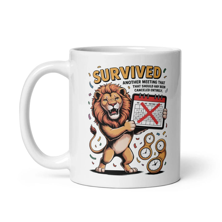 Survived Meeting Lion Mug - Briadanna