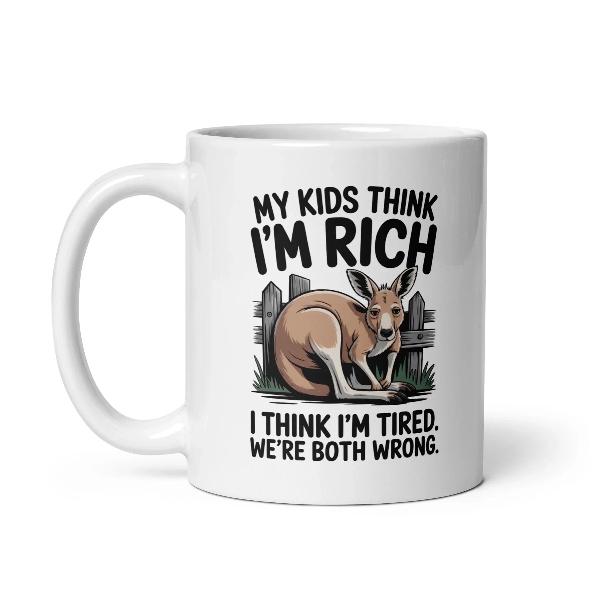 'My Kids Think I'm Rich' Mug - Briadanna