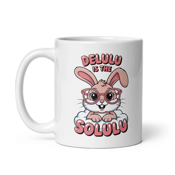 Cute Bunny Delulu Mug - Briadanna