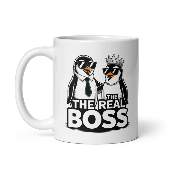 Penguin Boss Ceramic Mug - Briadanna