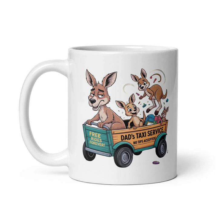 Dad's Taxi Service Ceramic Mug - Briadanna