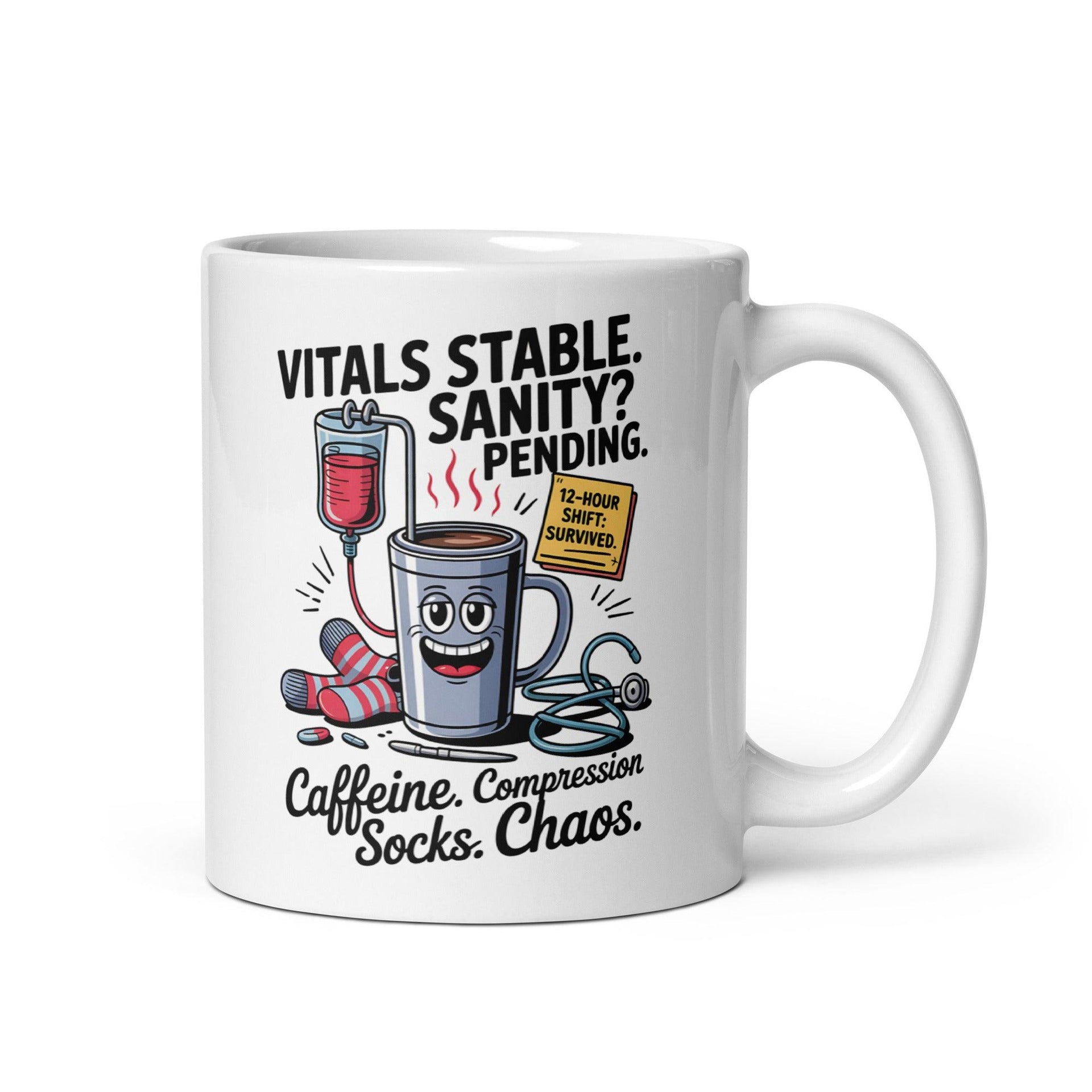 'Vitals Stable?' Mug for Nurses - Briadanna