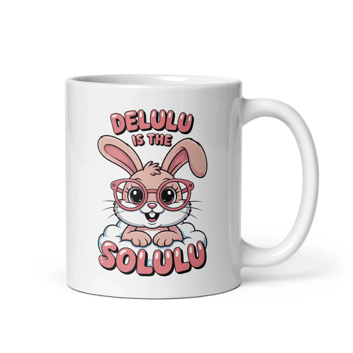Cute Bunny Delulu Mug - Briadanna
